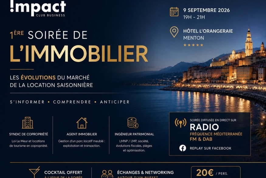 Et si, le temps d’une soirée, on parlait VRAIMENT immobilier ?