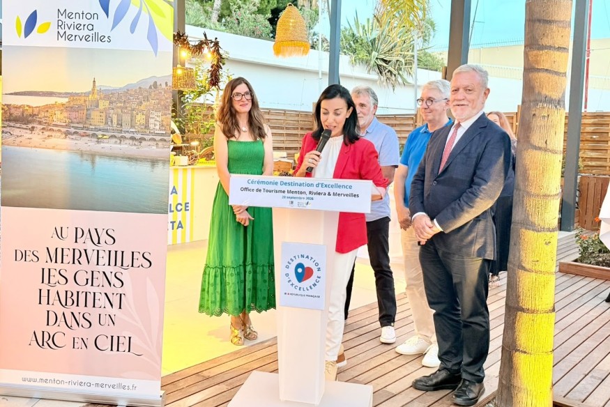 Menton, Riviera & Merveilles décroche le label national Destination d’Excellence