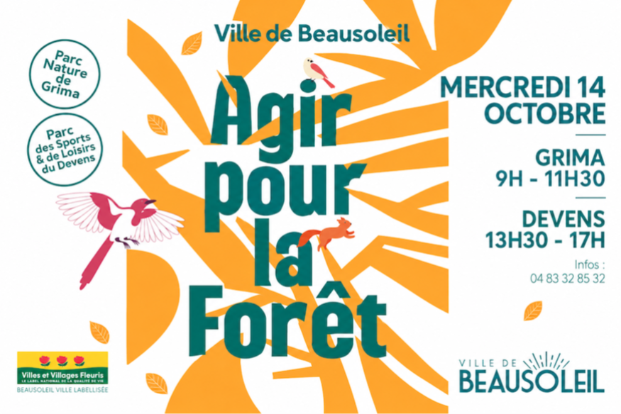 Beausoleil : une journée « Agir pour la Forêt » mercredi 14 octobre