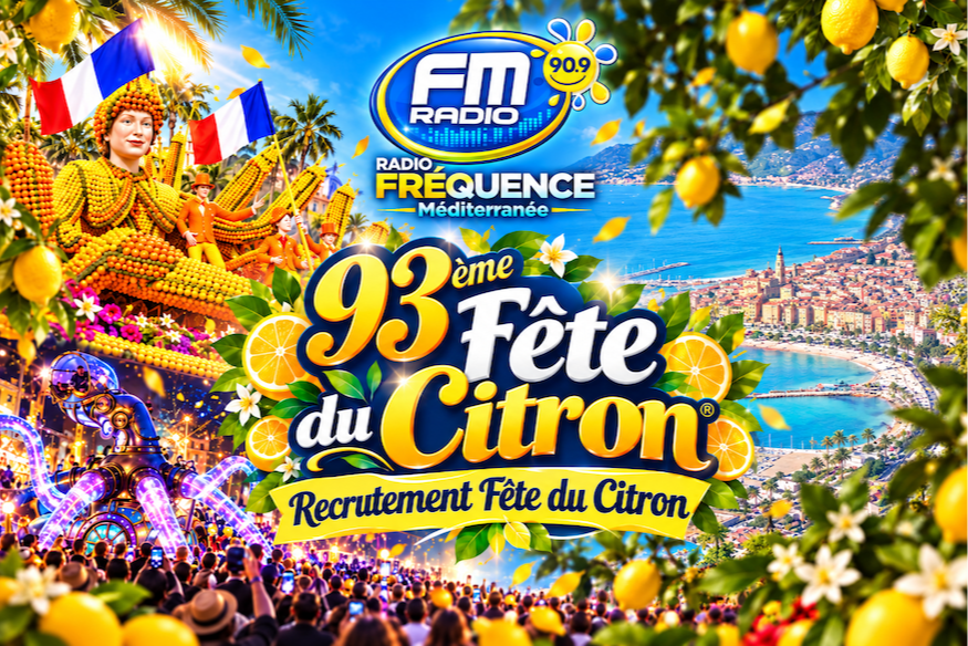 93ème Fête du Citron® Recrutement Fête du Citron